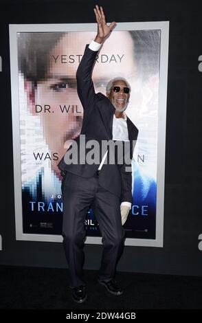 Morgan Freeman assiste à la première de Warner Bros. Pictures transcendance au Regency Village Theatre de Los Angeles, CA, USA, le 10 avril 2014. Photo de Lionel Hahn/ABACAPRESS.COM Banque D'Images