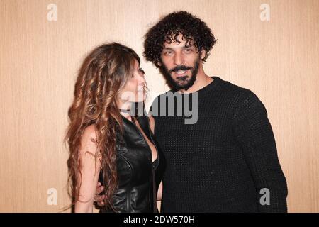 Tomer Sisley et son compagnon assistent à la première française du film 'Kidon' qui s'est tenue au Cinéma Pathe Baugrenelle à Paris, en France, le 6 mai 2014. Photo de Audrey Poree/ABACAPRESS.COM Banque D'Images