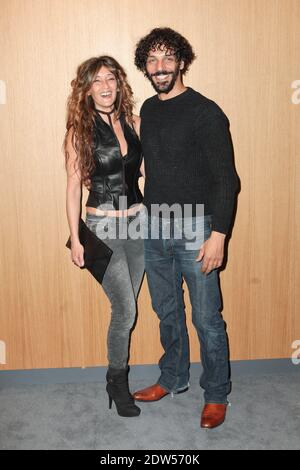 Tomer Sisley et son compagnon assistent à la première française du film 'Kidon' qui s'est tenue au Cinéma Pathe Baugrenelle à Paris, en France, le 6 mai 2014. Photo de Audrey Poree/ABACAPRESS.COM Banque D'Images
