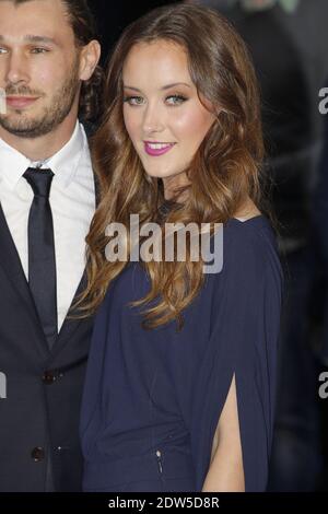 April PEARSON assiste à la première britannique de 'X-Men: Days of future Past' à l'Odeon Leicester Square à Londres, Royaume-Uni, le 12 mai 2014. Photo de Cyril Villemain/ABACAPRESS.COM Banque D'Images