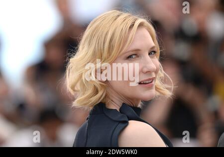 Cate Blanchett pose au photocall pour le film Dragon 2 qui s'est tenu au Palais des Festivals à Cannes, France, le 16 mai 2014, dans le cadre du 67ème Festival de Cannes. Photo de Lionel Hahn/ABACAPRESS.COM Banque D'Images