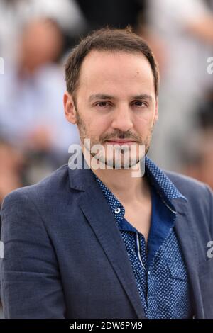 Fabrizio Rongione posant au photocall pour le film deux jours, une nuit, qui s'est tenu au Palais des Festivals dans le cadre du 67e Festival de Cannes, le 20 mai 2014. Photo de Lionel Hahn/ABACAPRESS.COM Banque D'Images