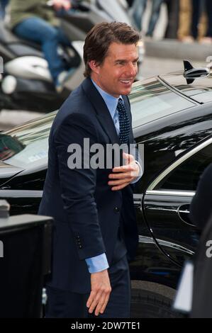 Tom Cruise arrive pour la première en France de « Edge of Tomorrow » au théâtre UGC Normandie à Paris, France, le 28 mai 2014. Photo de Nicolas Genin/ABACAPRESS.COM Banque D'Images