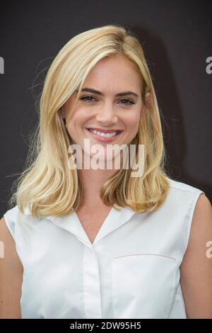 Emily Wickersham de 'NCSI' posant pendant un photocall au 54ème Festival de télévision de Monte Carlo à Monte Carlo, Monaco, le 10 juin 2014. Photo de Marco Piovanotto/ABACAPRESS.COM Banque D'Images