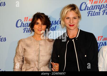 Geraldine Nakache et Sophie Cattani participant à la première de L ex de Ma vie lors du Festival du film des champs-Elysées au cinéma Georges V à Paris, le 17 juin 2014. Photo d'Aurore Marechal/ABACAPRESS.COM Banque D'Images