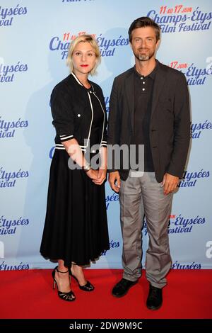 Sophie Cattani et Kim Rossi Stuart participant à la première de L ex de Ma vie lors du Festival du film des champs-Elysées au cinéma Georges V à Paris, en France, le 17 juin 2014. Photo d'Aurore Marechal/ABACAPRESS.COM Banque D'Images