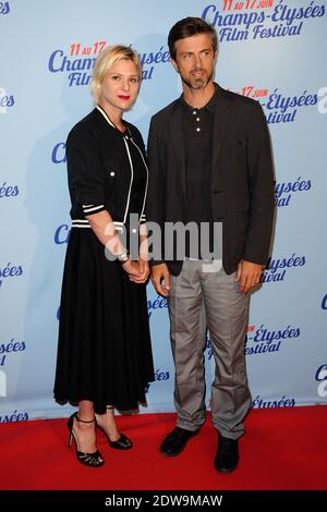 Sophie Cattani et Kim Rossi Stuart participant à la première de L ex de Ma vie lors du Festival du film des champs-Elysées au cinéma Georges V à Paris, en France, le 17 juin 2014. Photo d'Aurore Marechal/ABACAPRESS.COM Banque D'Images