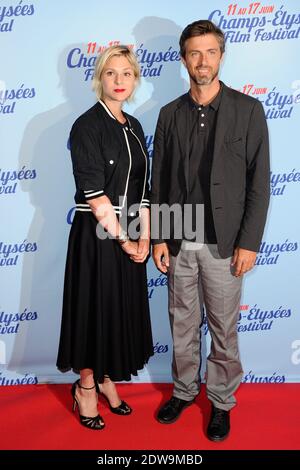 Sophie Cattani et Kim Rossi Stuart participant à la première de L ex de Ma vie lors du Festival du film des champs-Elysées au cinéma Georges V à Paris, en France, le 17 juin 2014. Photo d'Aurore Marechal/ABACAPRESS.COM Banque D'Images