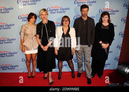 Geraldine Nakache, Sophie Cattani, Dorothee Sebbagh, Kim Rossi Stuart et Catherine Jacob assistent à la première L ex de Ma vie lors du Festival du film des champs-Elysées au cinéma Georges V à Paris, le 17 juin 2014. Photo d'Aurore Marechal/ABACAPRESS.COM Banque D'Images