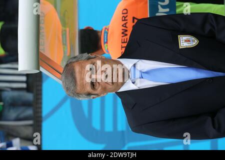 Oscar Tabarez, responsable de l'Uruguay pendant le match du Groupe D Angleterre contre Uruguay à l'Estadio do Sao Paulo, Sao Paulo, Brésil, le jeudi 19 juin 2014. Photo de Giuliano Bevilacqua/ABACAPRESS.COM Banque D'Images