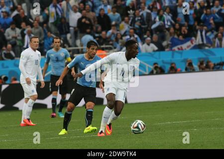 Danny Welbeck de l'Angleterre pendant le match du Groupe D Angleterre contre Uruguay à l'Estadio do Sao Paulo, Sao Paulo, Brésil, jeudi 19 juin 2014. Photo de Giuliano Bevilacqua/ABACAPRESS.COM Banque D'Images