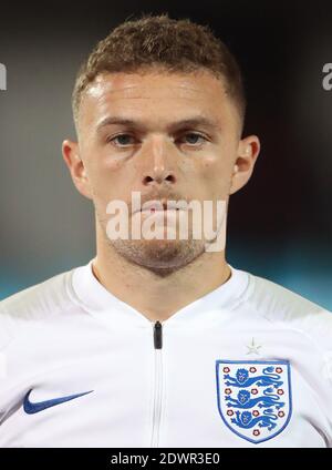 Photo du dossier datée du 14-10-2019 de l'Angleterre Kieran Trippier. Banque D'Images
