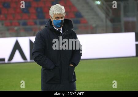 Bologne, Italie. 23 décembre 2020. Gian Piero Gasperini, entraîneur en chef d'Atalanta, lors du match de football italien Serie A Bologna FC vs Atalanta au stade Renato Dall'Ara de Bologne, Italie, 23 décembre 2020. PH. Michele Nucci/LM crédit: Michele Nucci/LPS/ZUMA Wire/Alay Live News Banque D'Images