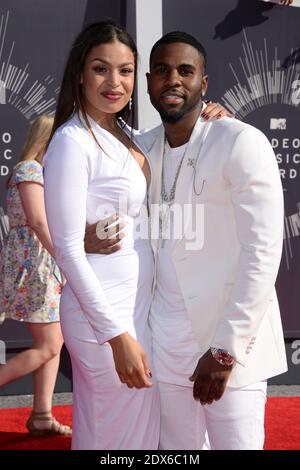 Jordin Sparks et Jason Derulo assistent aux MTV Video Music Awards 2014 au Forum le 24 août 2014 à Inglewood, Los Angeles, CA, Etats-Unis. Photo de Lionel Hahn/ABACAPRESS.COM Banque D'Images