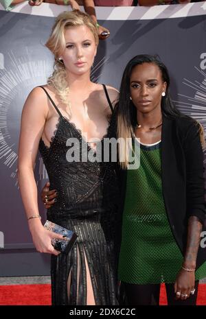 Irlande Baldwin et Angel Haze assistent aux MTV Video Music Awards 2014 au Forum le 24 août 2014 à Inglewood, Los Angeles, CA, Etats-Unis. Photo de Lionel Hahn/ABACAPRESS.COM Banque D'Images