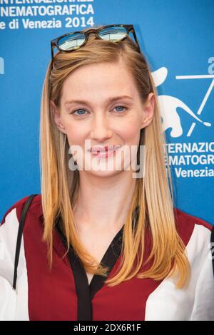 EVA Riccobono posant pour la Vita Oscena Photocall au 71e Festival du film de Venise, Venise, 28 août 2014. Photo de Marco Piovanotto /ABACAPRESS.COM Banque D'Images