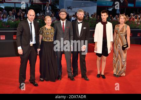 Invités assistant au SAT A Pigeon sur UNE branche réfléchissant sur l'existence première pendant le 71e Festival International du film de Venise, le 02 septembre 2014 à Venise, Italie. Photo d'Aurore Marechal/ABACAPRESS.COM Banque D'Images