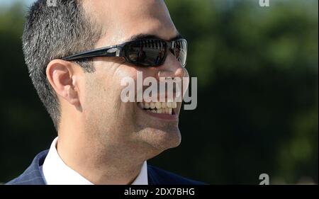 George Prescott Bush assiste à une victoire spéciale sur la commémoration de la Journée du Japon qui aura lieu au National World War II Memorial à Washington, DC, USA le mardi 2 septembre 2014. George Prescott Bush est le fils aîné de l'ancien gouverneur de Floride Jeb Bush, le neveu de l'ancien président George W. Bush et le petit-fils de l'ancien président George H. W. Bush. Il est le candidat républicain au poste de commissaire du Texas General Land Office en 2014. Photo par Olivier Douliery/ABACAPRESS.COM Banque D'Images