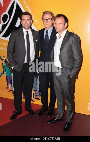 Stephen Beresford, Bill Nighy et Matthew Warchus assistent à la première française du film « Pride » qui s'est tenue au Cinéma Gaumont Opera à Paris, en France, le 3 septembre 2014. Photo de Audrey Poree/ABACAPRESS.COM Banque D'Images