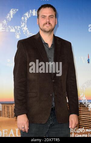 Jim Mickle posant au photocall 'froid en juillet' dans le cadre du 40ème Festival du film américain de Deauville à Deauville, France, le 7 septembre 2014. Photo de Nicolas Briquet/ABACAPRESS.COM Banque D'Images