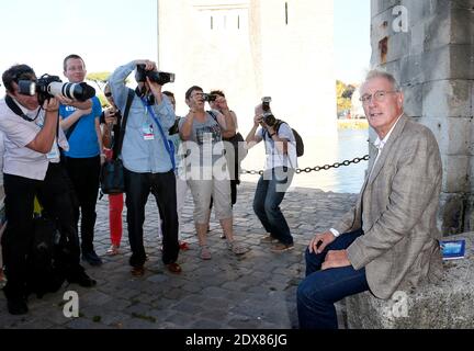 Président du jury Bernard le Coq participant au 16ème Festival de fiction télévisée à la Rochelle, dans l'ouest de la France, le 10 septembre 2014. Photo de Patrick Bernard/ABACAPRESS.COM Banque D'Images