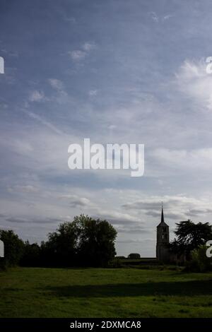 La vie quotidienne à Anjou, Maine-et-Loire. Vie quotidienne en Anjou, Maine-et-Loire. Banque D'Images