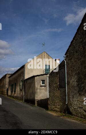 La vie quotidienne à Anjou, Maine-et-Loire. Vie quotidienne en Anjou, Maine-et-Loire. Banque D'Images