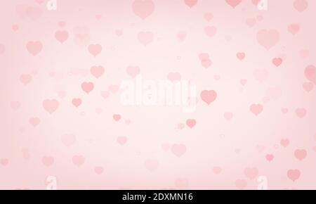 Arrière-plan, brochure ou modèle d'affiche rose abstrait. Jour de la Saint-Valentin, jour des femmes ou autre contexte d'événement. Illustration de Vecteur