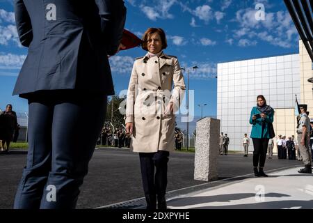 FRA - POLITIQUE - CYBERDEFENSE - Florence Parly, ministre des armes, à Rennes Florence Parly, ministre des armes, se rend jeudi 3 octobre 2019 au Banque D'Images