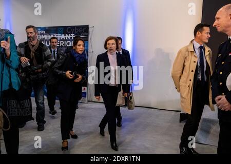 FRA - POLITIQUE - CYBERDEFENSE - Florence Parly, ministre des armes, à Rennes Florence Parly, ministre des armes, se rend jeudi 3 octobre 2019 au Banque D'Images