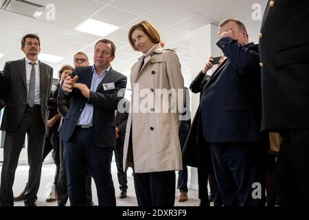 FRA - POLITIQUE - CYBERDEFENSE - Florence Parly, ministre des armes, à Rennes Florence Parly, ministre des armes, se rend jeudi 3 octobre 2019 à Banque D'Images