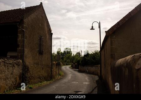 La vie quotidienne à Anjou, Maine-et-Loire. Vie quotidienne en Anjou, Maine-et-Loire. Banque D'Images