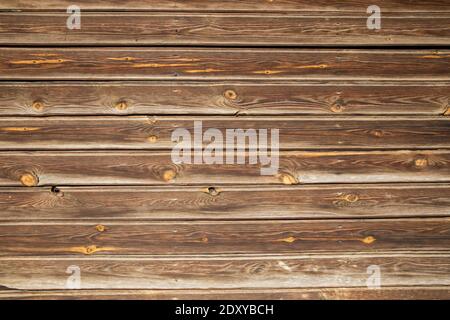 Texture d'un vieux mur en bois Banque D'Images