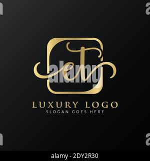 Original et Letter logo Creative Modern Typography Vector Template. Design du logo Creative Abstract Letter et Illustration de Vecteur