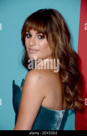 Lea Michele assiste à FX American Horror Story: Freak Show première projection au TCL Chinese Theatre à Los Angeles, CA, USA, le 5 octobre 2014. Photo de Lionel Hahn/ABACAPRESS.COM Banque D'Images