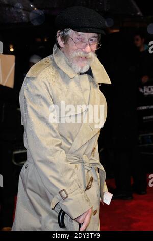 John Hurt participe à la première de Whiplash lors du BFI London film Festival à Odeon Leicester Square à Londres, Royaume-Uni, le 15 octobre 2014. Photo d'Aurore Marechal/ABACAPRESS.COM Banque D'Images