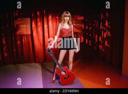 Le personnage en cire de la chanteuse Taylor Swift est exposé à Madame Tussauds pour célébrer le nouvel album du gagnant du Grammy Award 1989 29 octobre 2014 à Washington, DC, USA. Photo par Olivier Douliery/ABACAPRESS.COM Banque D'Images