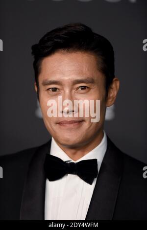 Byung-hun Lee participe au Gala Art + film 2014 de LACMA en l'honneur de Barbara Kruger et Quentin Tarantino présenté par Gucci au LACMA à Los Angeles, CA, Etats-Unis, le 1er novembre 2014. Photo de Lionel Hahn/ABACAPRESS.COM Banque D'Images