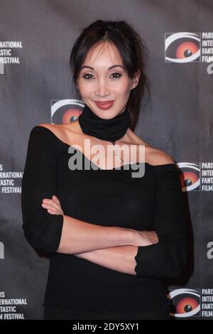 EXCLUSIVITÉ - Céline Tran (Katsuni) participant à l'ouverture du 4ème Festival International du film fantastique de Paris (PIFFF) qui s'est tenu à l'Opéra de Gaumont Capucinesin Paris, France, le 18 novembre 2014. Photo de Audrey Poree/ABACAPRESS.COM Banque D'Images