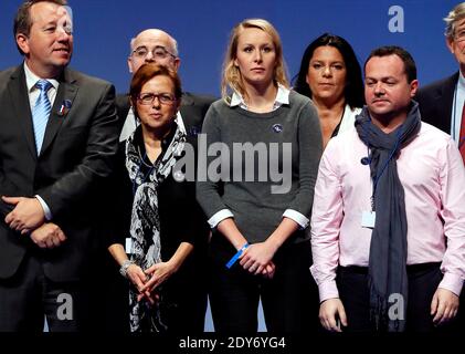 Marion Marechal le Pen participe au 15ème congrès du parti, à Lyon, France, le 30 novembre 2014. Photo de Patrick Bernard/ABACAPRESS.COM Banque D'Images