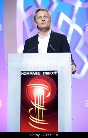 Viggo Mortensen reçoit un prix d'hommage dans le cadre du 14ème Festival du film de Marrakech à Marrakech, au Maroc, le 7 décembre 2014. Photo de Nicolas Briquet/ABACAPRESS.COM Banque D'Images