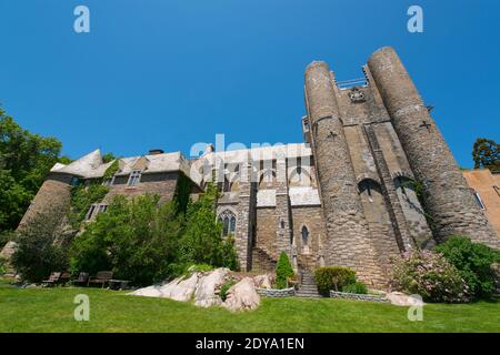 Hammond Castle dans le village de Magnolia à Gloucester, Massachusetts ma, Etats-Unis. Banque D'Images