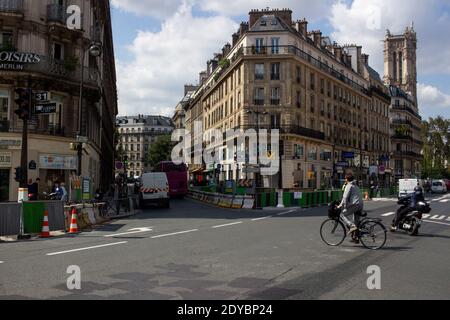 Lllustration de la vie quotidienne à Paris, France. Lllustration du quotidien à Paris en France.