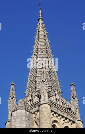 Le clocher séparé de la basilique Saint-Michel, Bordeaux, Nouvelle-Aquitaine, France Banque D'Images