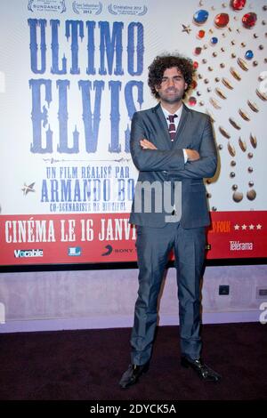 Le Directeur Armando Bo assiste à la première "Ultimo Elvis" de l'UGC Cine cite Bercy, à Paris, France, le 08 janvier 2013. Photo d'Aurore Marechal/ABACAPRESS.COM Banque D'Images