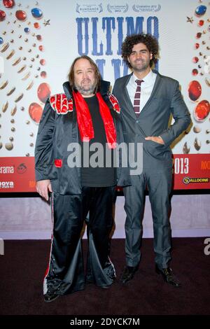 John McInerny et le réalisateur Armando Bo participant à la première 'Ultimo Elvis' de l'UGC Cine cite Bercy, à Paris, France, le 08 janvier 2013. Photo d'Aurore Marechal/ABACAPRESS.COM Banque D'Images