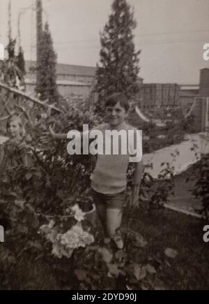 VILLANOVA DEL GHEBBO, ITALIE JUIN 1964: Souvenirs de famille dans les années 60 Banque D'Images