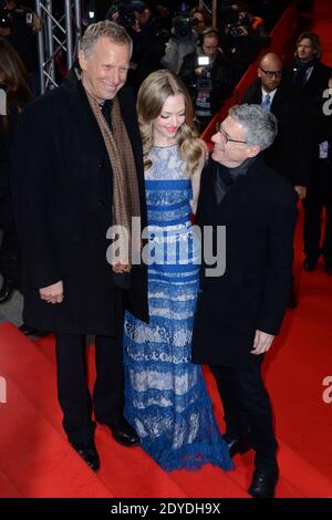 Rob Epstein, Amanda Seyfried et Jeffrey Friedman participant à la première de la Lovelace lors de la 63e Berlinale, Berlin International film Festival à Friedrichstadt-Palast à Berlin, en Allemagne, le 09 février 2013. Photo d'Aurore Marechal/ABACAPRESS.COM Banque D'Images