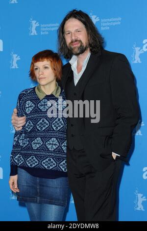 L'actrice Veerle Baetens et l'acteur Johan Heldenbergh assistent à la séance photo « The Broken Circle Breakdown » lors de la 63e Berlinale, Berlin International film Festival à Berlin, Allemagne, le 12 février 2013. Photo d'Aurore Marechal/ABACAPRESS.COM Banque D'Images