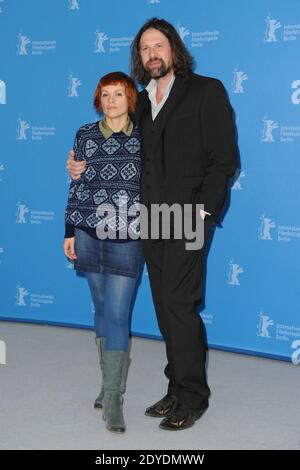 L'actrice Veerle Baetens et l'acteur Johan Heldenbergh assistent à la séance photo « The Broken Circle Breakdown » lors de la 63e Berlinale, Berlin International film Festival à Berlin, Allemagne, le 12 février 2013. Photo d'Aurore Marechal/ABACAPRESS.COM Banque D'Images